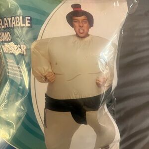 Child's sumo wrestler blow up